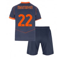 Inter Milan Henrikh Mkhitaryan #22 Koszulka Trzecia dzieci 2025-26 Krótki Rękaw (+ krótkie spodenki)